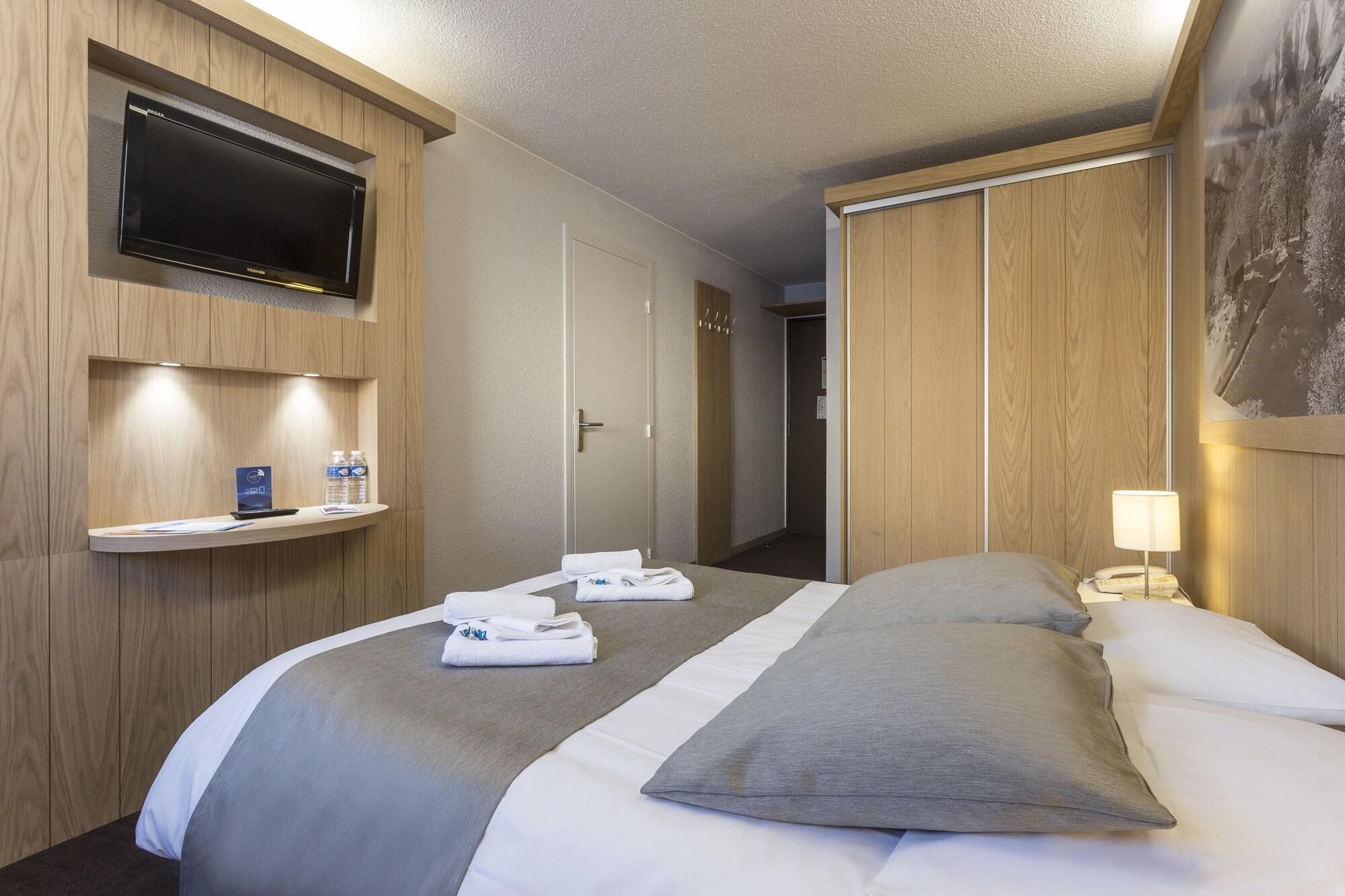 Hotel Club Mmv Les Bergers **** Alpe d'Huez Bagian luar foto