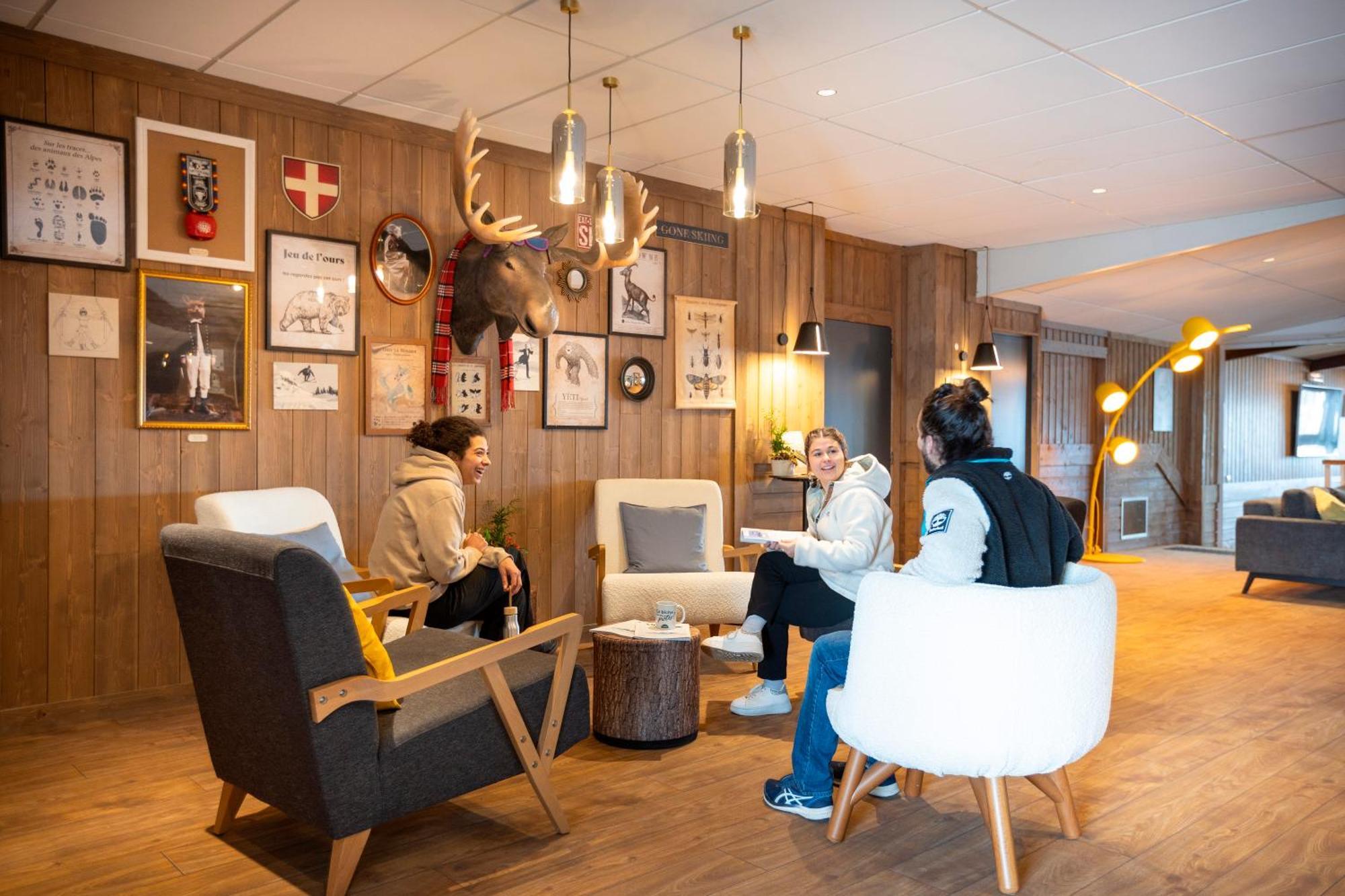 Hotel Club Mmv Les Bergers **** Alpe d'Huez Bagian luar foto