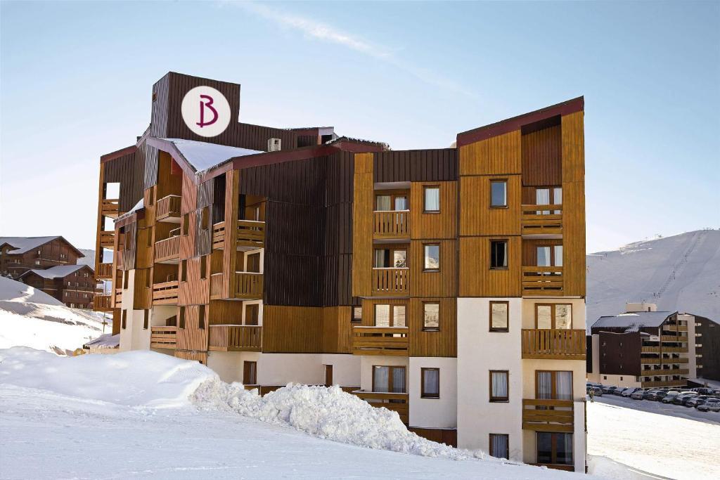 Hotel Club Mmv Les Bergers **** Alpe d'Huez Bagian luar foto