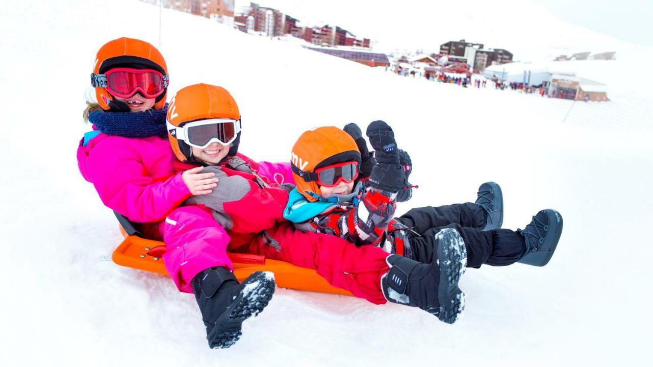 Hotel Club Mmv Les Bergers **** Alpe d'Huez Bagian luar foto
