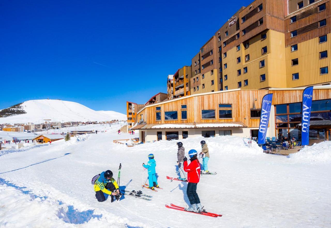 Hotel Club Mmv Les Bergers **** Alpe d'Huez Bagian luar foto