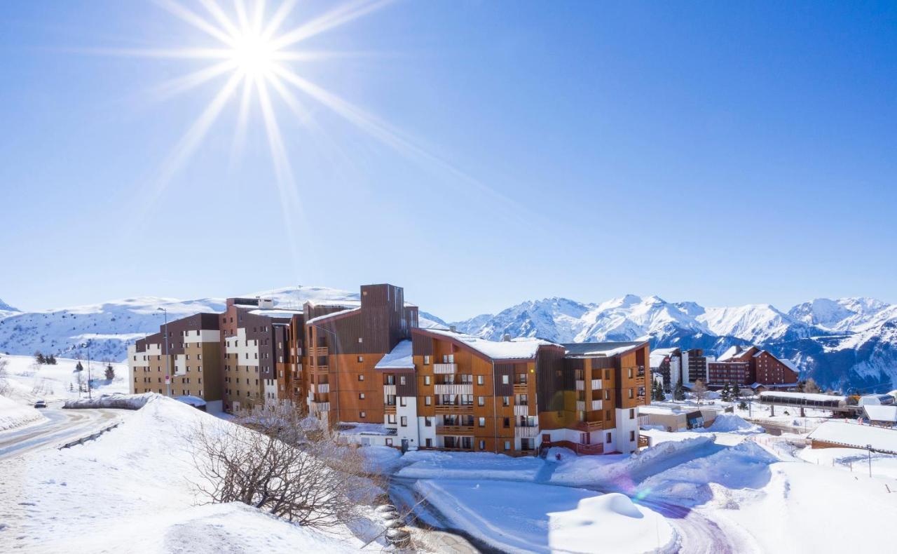 Hotel Club Mmv Les Bergers **** Alpe d'Huez Bagian luar foto